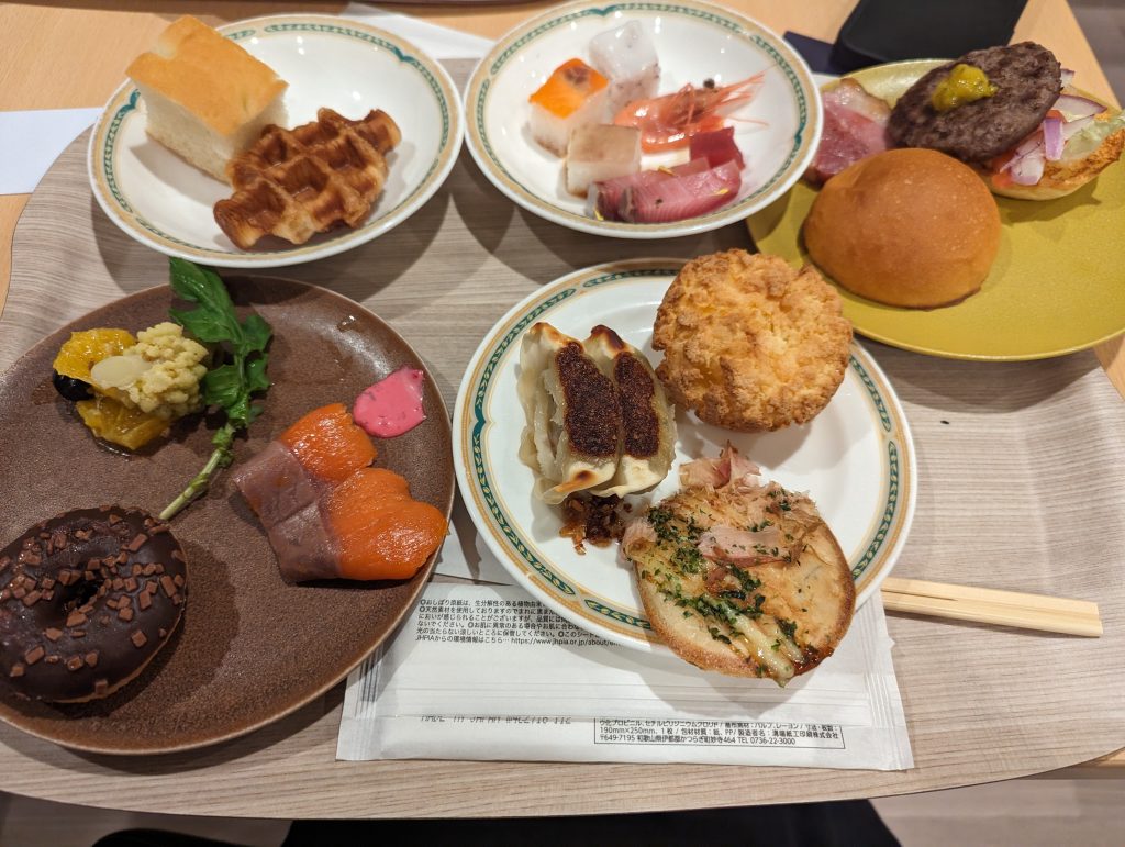 メルキュール富山砺波リゾート＆スパのビュッフェ