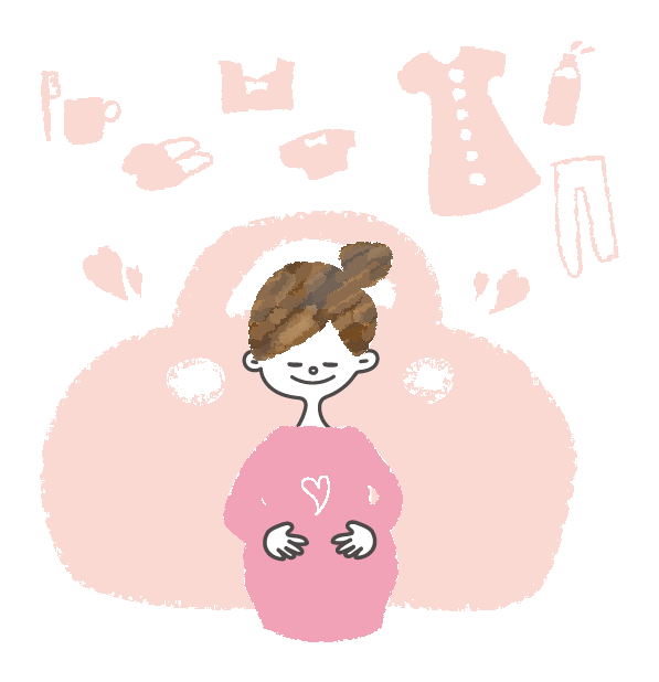 妊娠中のママの画像